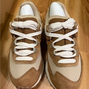 UGG Women's Tan and Cream Athletic Shoes